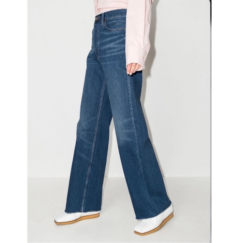 Re/Done 70s Ultra High Rise Wide Leg Jeans